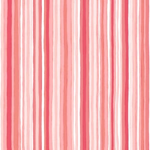 Pink Stripes from the Wildflower Collection 10646P by Maywood Studio Premium Cotton Fabrics by the yard Flower Florals Continuous Cut