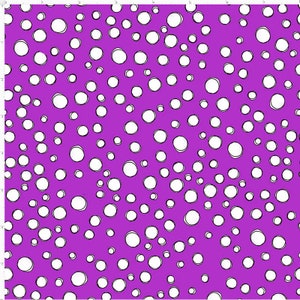 Folly Dot Purple and White by Loralie Harris for Loralie Designs Fabric cotton fabric purple