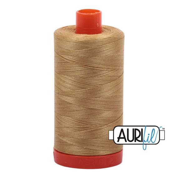 Aurifil Cotton Mako 2920 Light Brass 50wt Aurifil Cotton Mako 2920 Light Brass 50wt