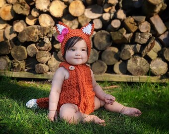 fox baby halloween costume