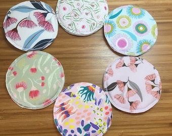 Super absorbent breast pads, re-useable maternity pads, washable breast pads, breastfeeding pads, nursing pads, baby shower gift,