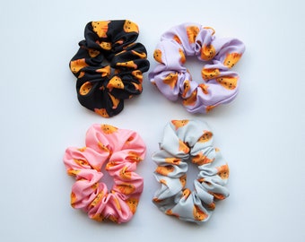 CAT Hair Scrunchies, Hair Ties, Gentle Hair Elastic, Hair Accessories, Cotton, Strong Elastic, High Quality Unique Gift