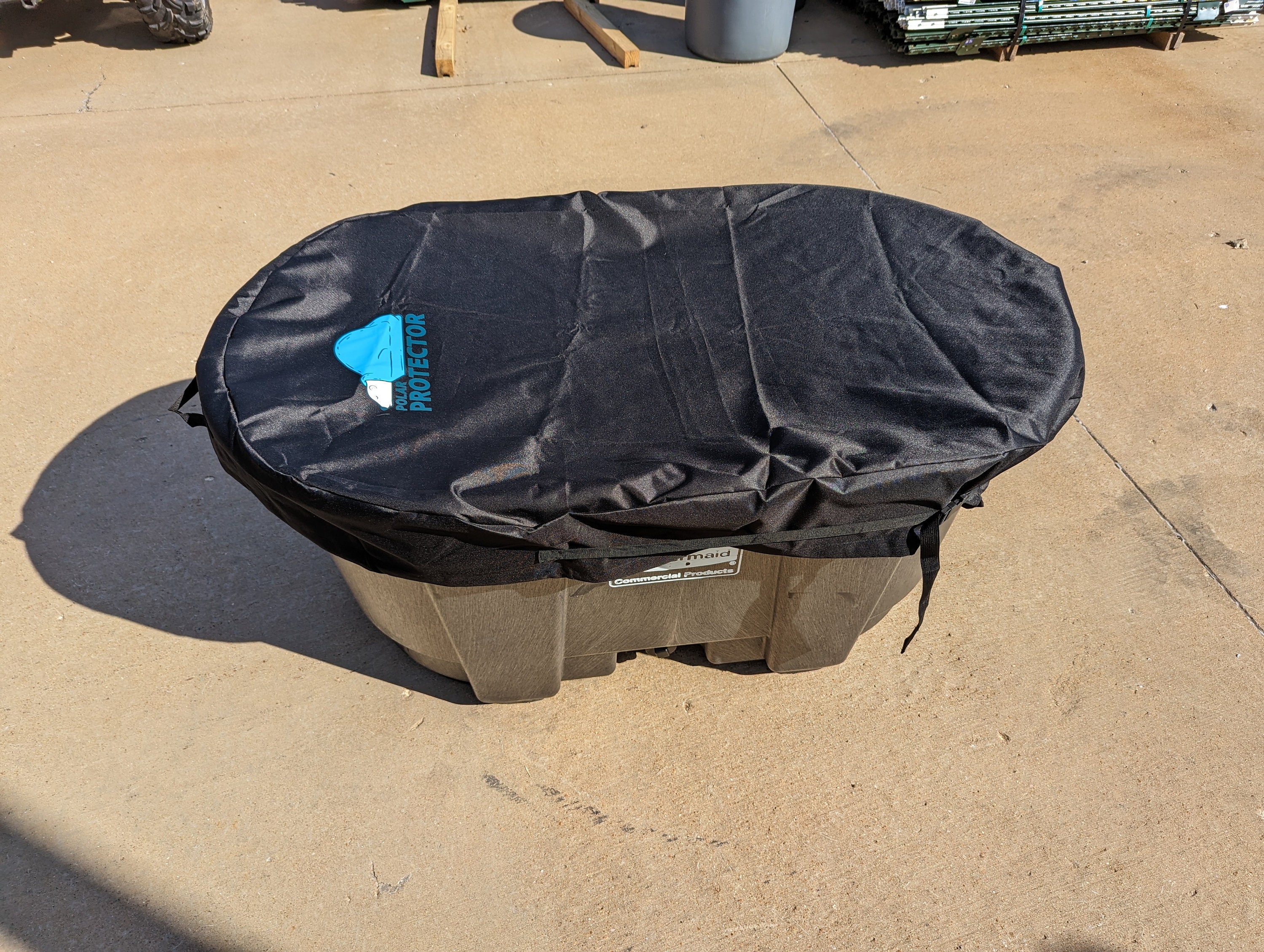 Waterproof Stock Tank Cover for 150 Gallon Rubbermaid Stock Water Tank Pool  Pond Cover Ice Bath Hot Tub Cover Oval - Yahoo Shopping