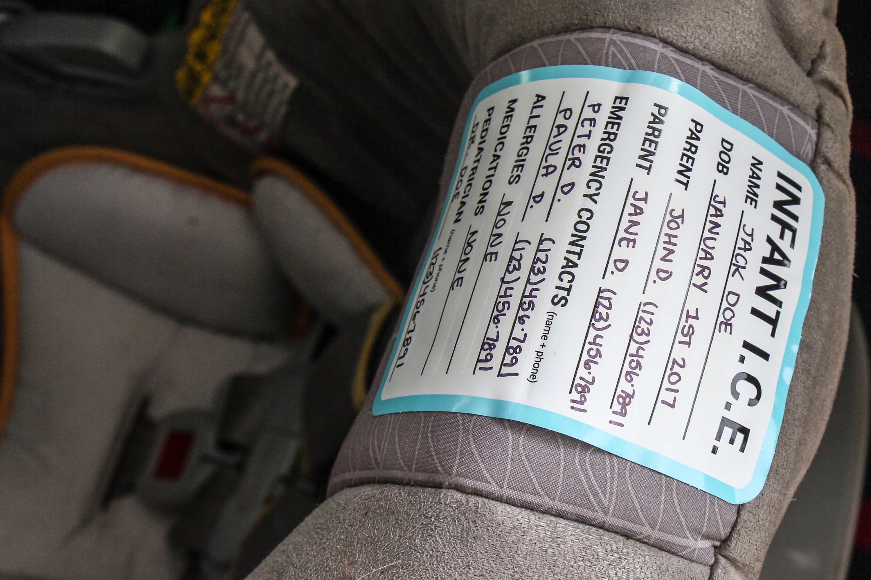 Pack De 24 Autocollants D'Information Médicale Pour Maroc