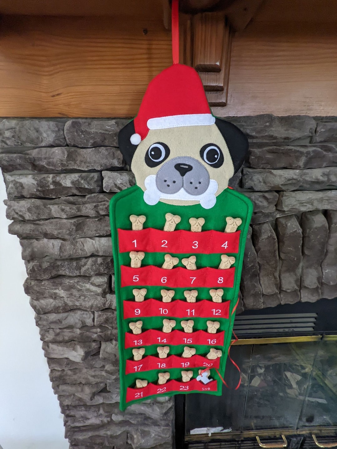 2022 Pug Puppy Advent Calendar for Dogs Christmas Gifts for Kids 2022 Pug Puppy Advent Calendar for Dogs Christmas Gifts for Kids