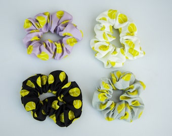 TENNIS Scrunchies, Hair Ties, Hair Accessories, Gentle Hair Elastic, Girls Sports, Stocking Stuffer, Team Gift, Coach Gift
