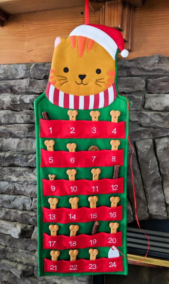 2022 Cat Kitten Advent Calendar for Cats, Christmas Gifts for Kids, Holiday  Decor, Holiday Home Decoration, Kids Nursery Decor, Cat Treats - Etsy