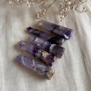 Amethyst Obelisk - Amethyst Pencil - Gemstone Crystal Pencil - Wand