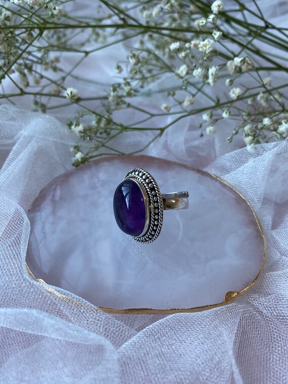 Bague améthyste argent new arrivals