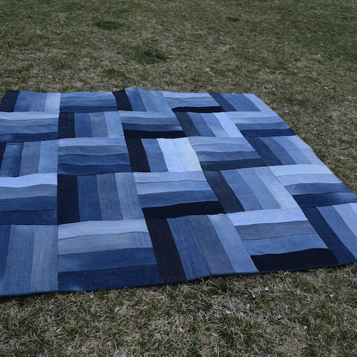 Upcycled Denim Waterproof Picnic Blanket PATTERN digital Etsy