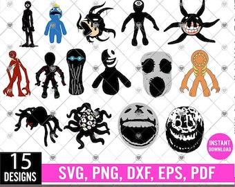 Deuren tekens svg, gaming svg bundel, Roblocks svg bundel, lettertype, png, clipart bundel, game lover verjaardag svg