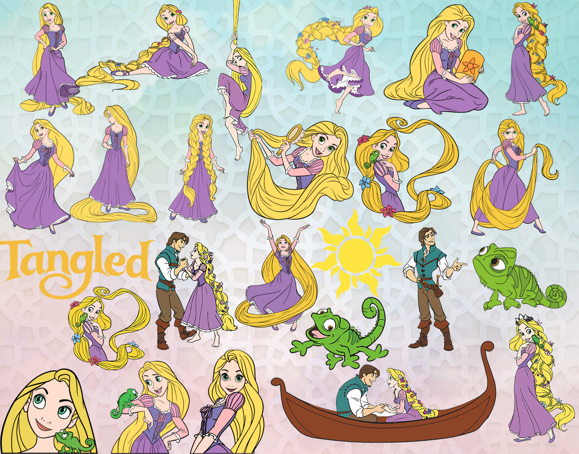 Tangled SVG Bundle, Rapunzel Svg, Tangled Svg, Cut Files for Cricut ...