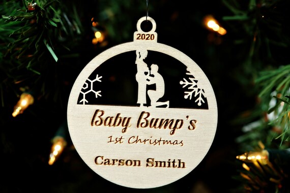 bumps first christmas ornament