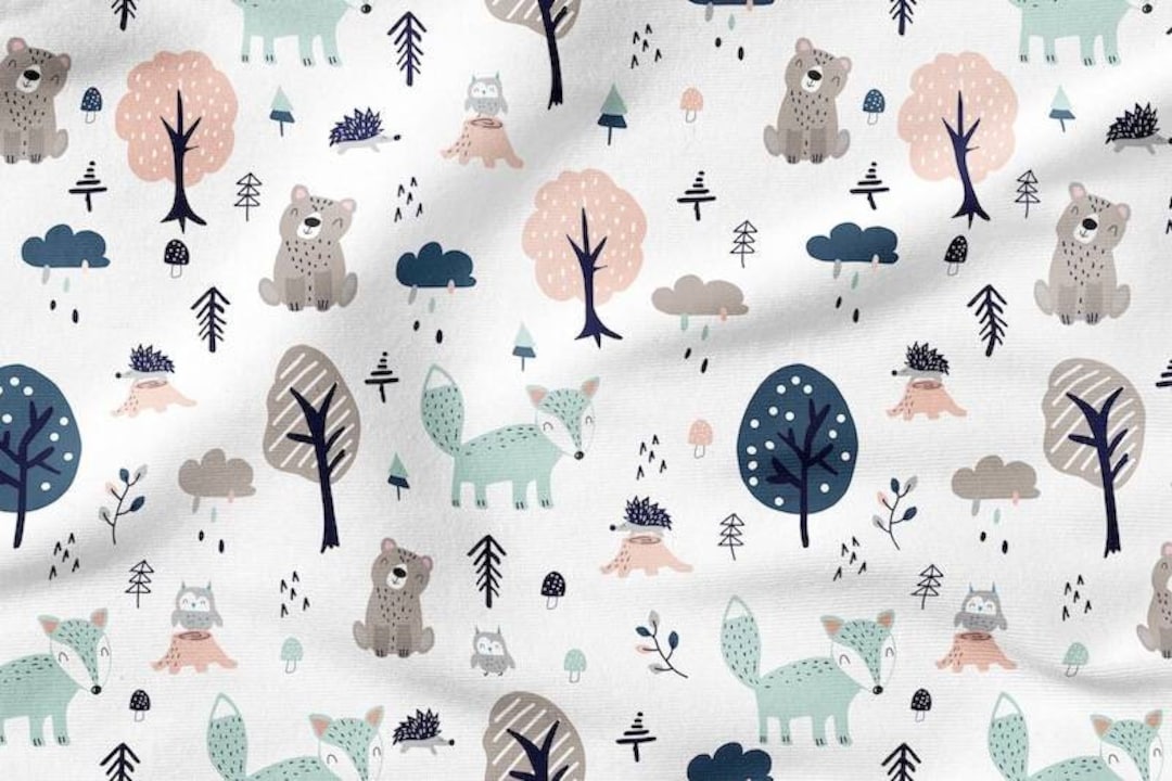 Create Your Own Blanket, Woodland Baby Blanket, Personalized Baby Quilt