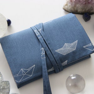 Avvolgimento dei tarocchi della barca dei marinai, sacchetto dei tarocchi personalizzato, borsa del mazzo dell'oracolo, sacchetto dei tarocchi, custodia dei tarocchi, supporto del mazzo dei tarocchi, mazzo di tarocchi