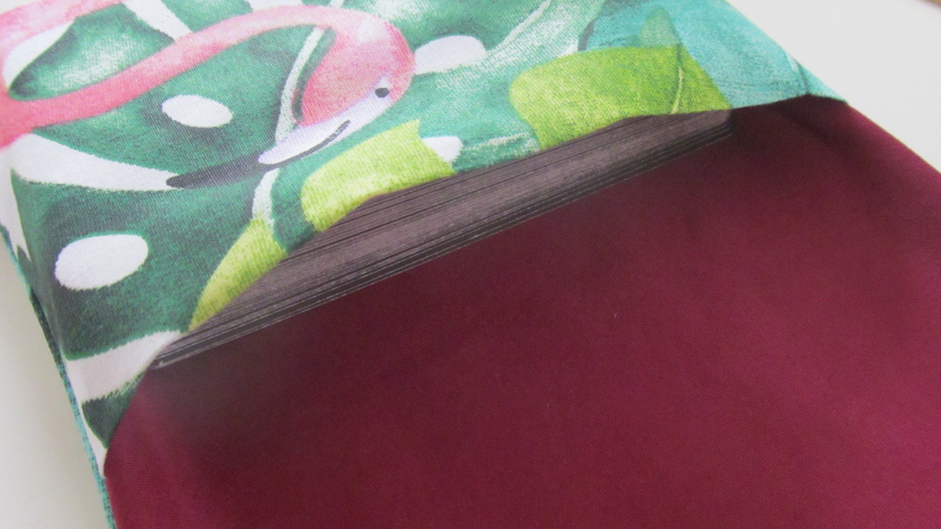 Monster Leaf Flamingo Oracle Bag Tarot Storage Case Tarot Etsy