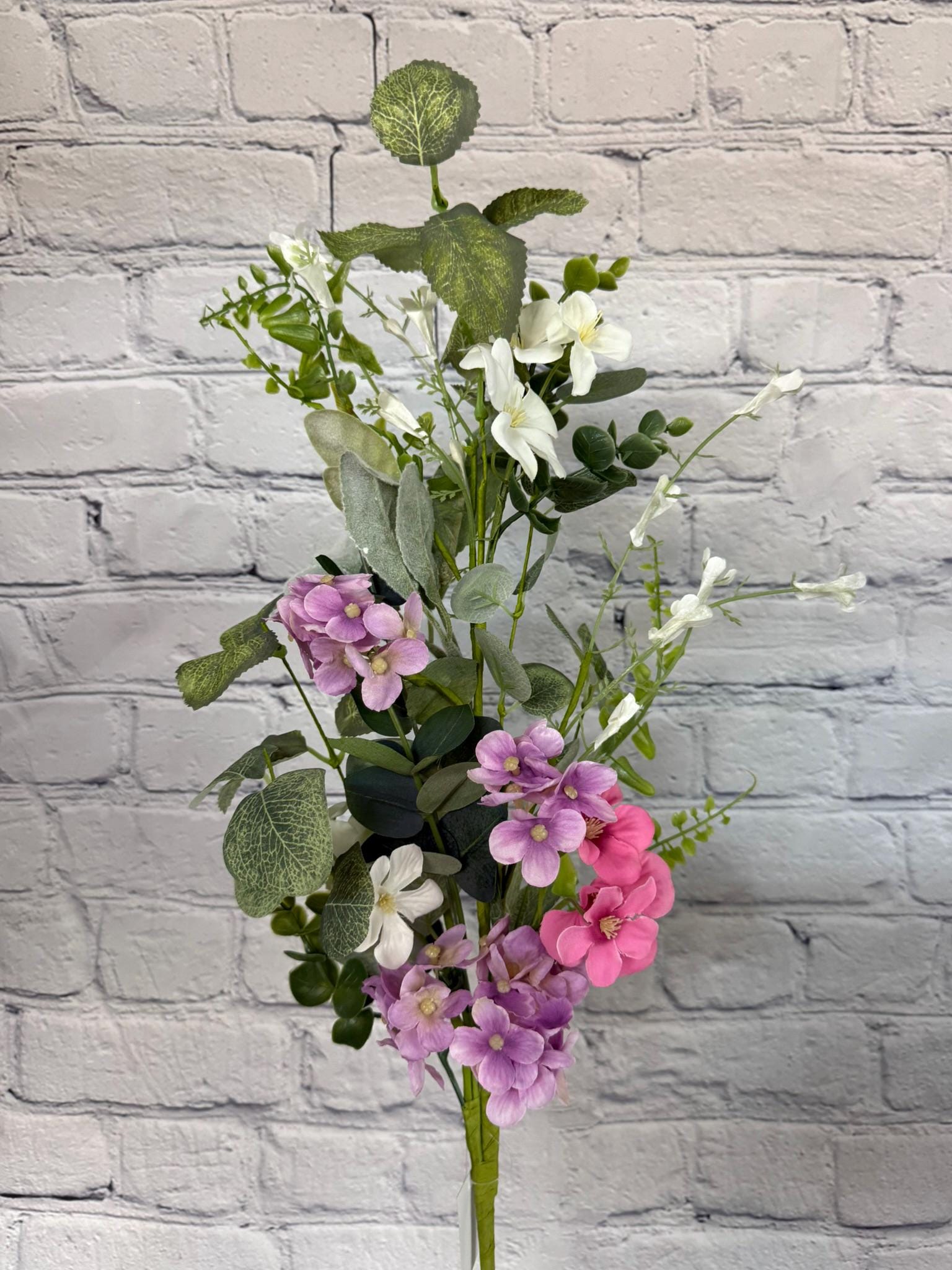 Wild Flower Spray and Greenery Filler Spray 33”, Wreath