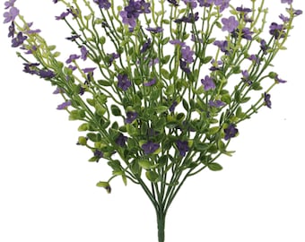 Forget Me Not, Purple, 17.5",  Floral and Vase Filler, Wreath Embellishment Supply, Floral Supply, Weddings 83416-PU