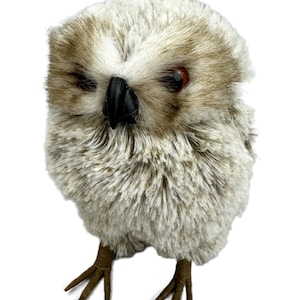 Faux Owl 6&quot; H, Perfect for Wreaths, Centerpieces, Swags, Garlands, Christmas Trees, 85860BN