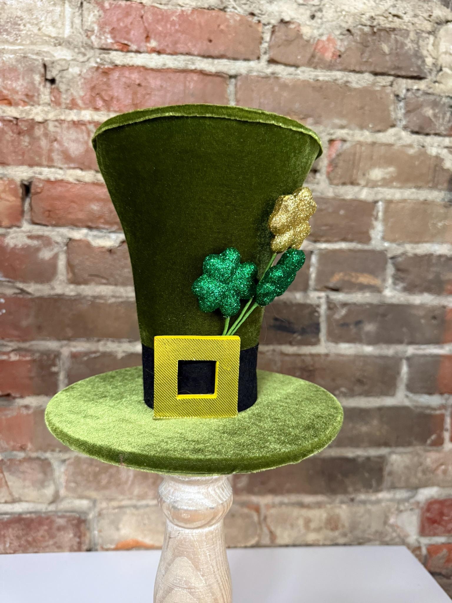 Really Cute Vintage Emerald Topper Hat (USA) Emerald Green Top Hat - Etsy main image 4