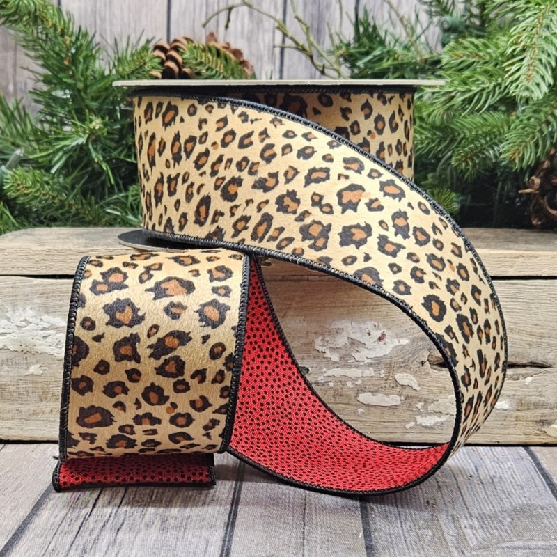 Cheetah Print Ribbon - Etsy