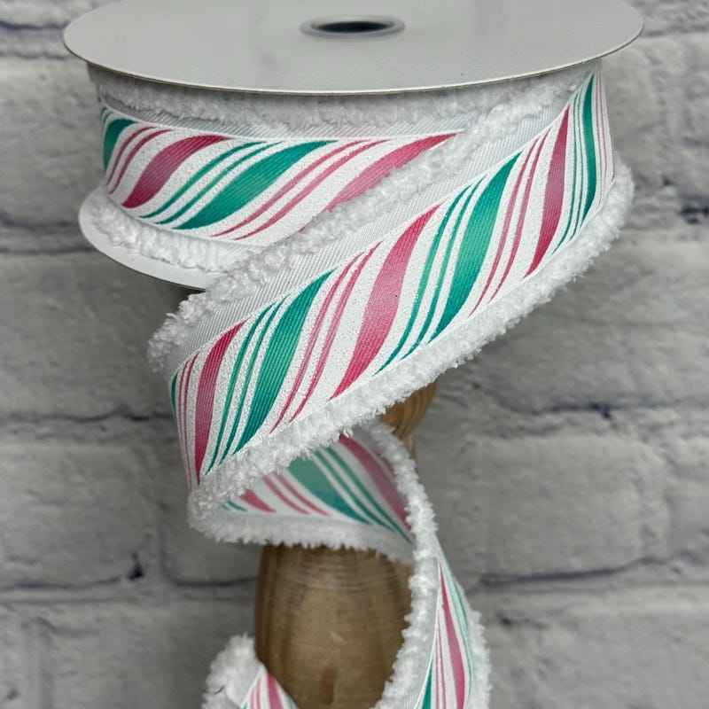 Candy Stripe Ribbon - Etsy