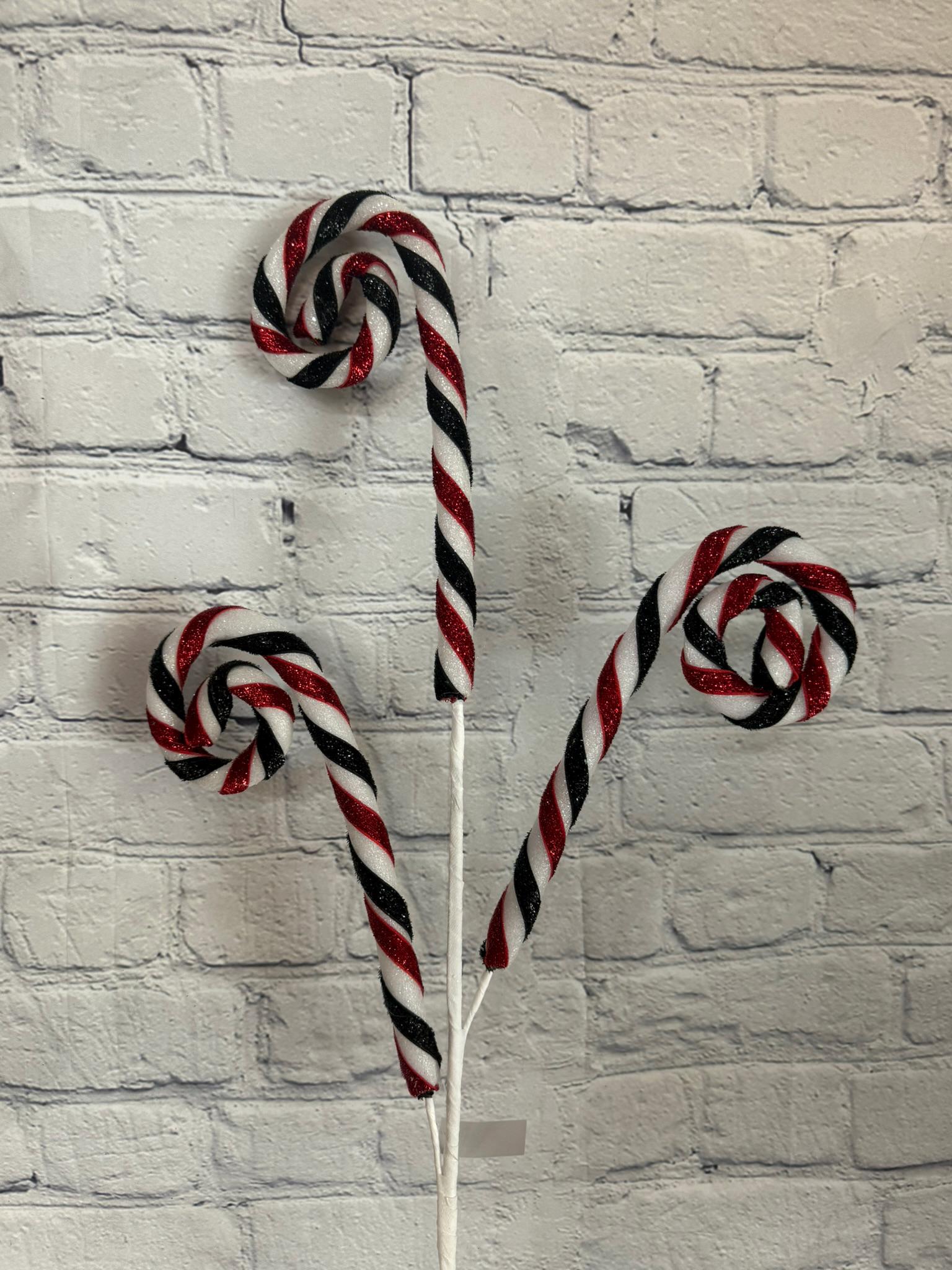 Amazon.com: Barydat 60 Pcs Christmas Glitter Candy Ornaments