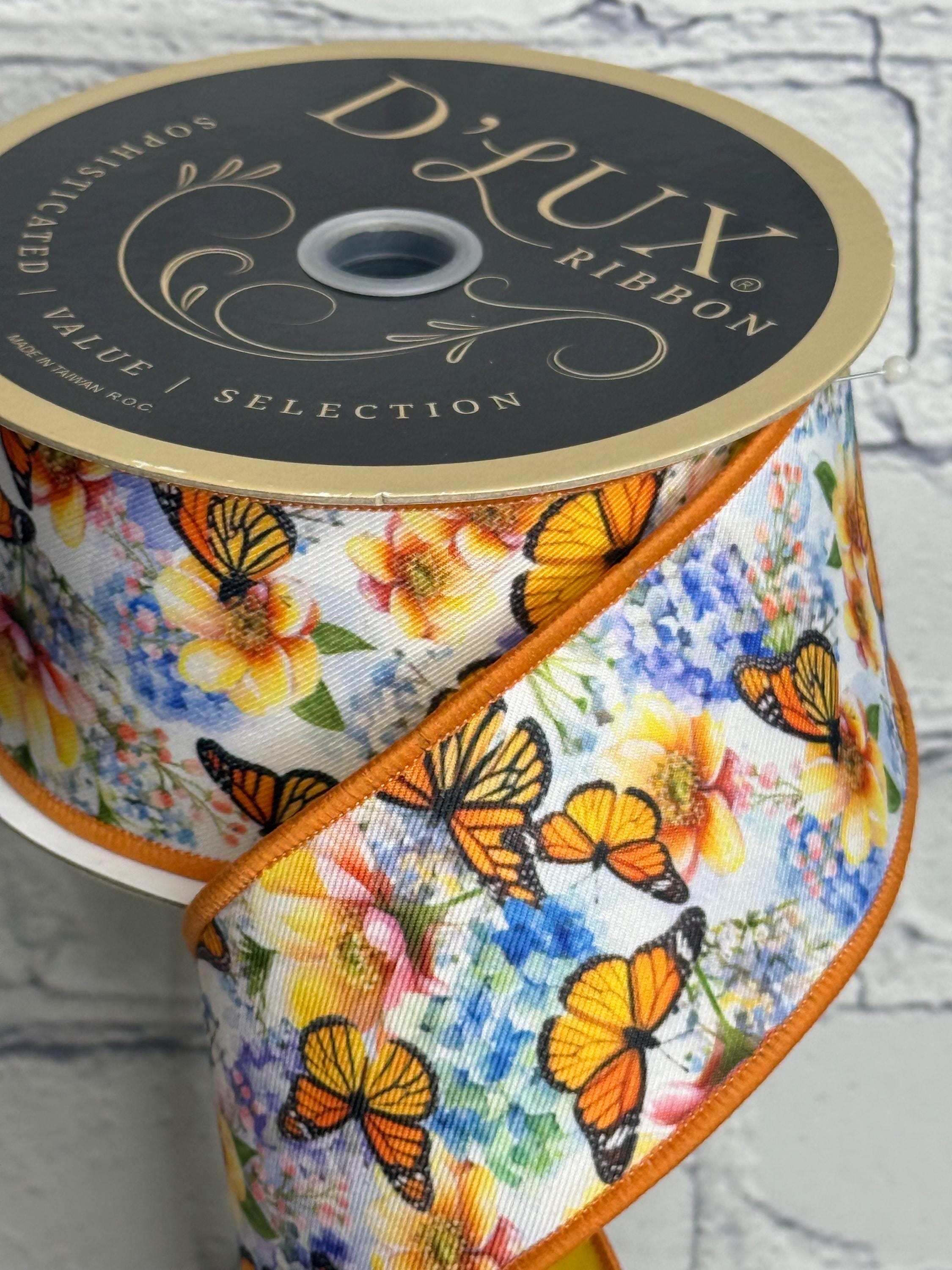 Monarch Butterfly Ribbon, 2.5