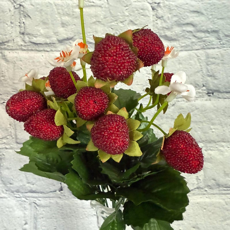 Ananas Artificiel Décoratif 26cm (13cm Fruit + 13cm Feuillage) - Faux Fruit Réaliste Pour Déco & Artisanat