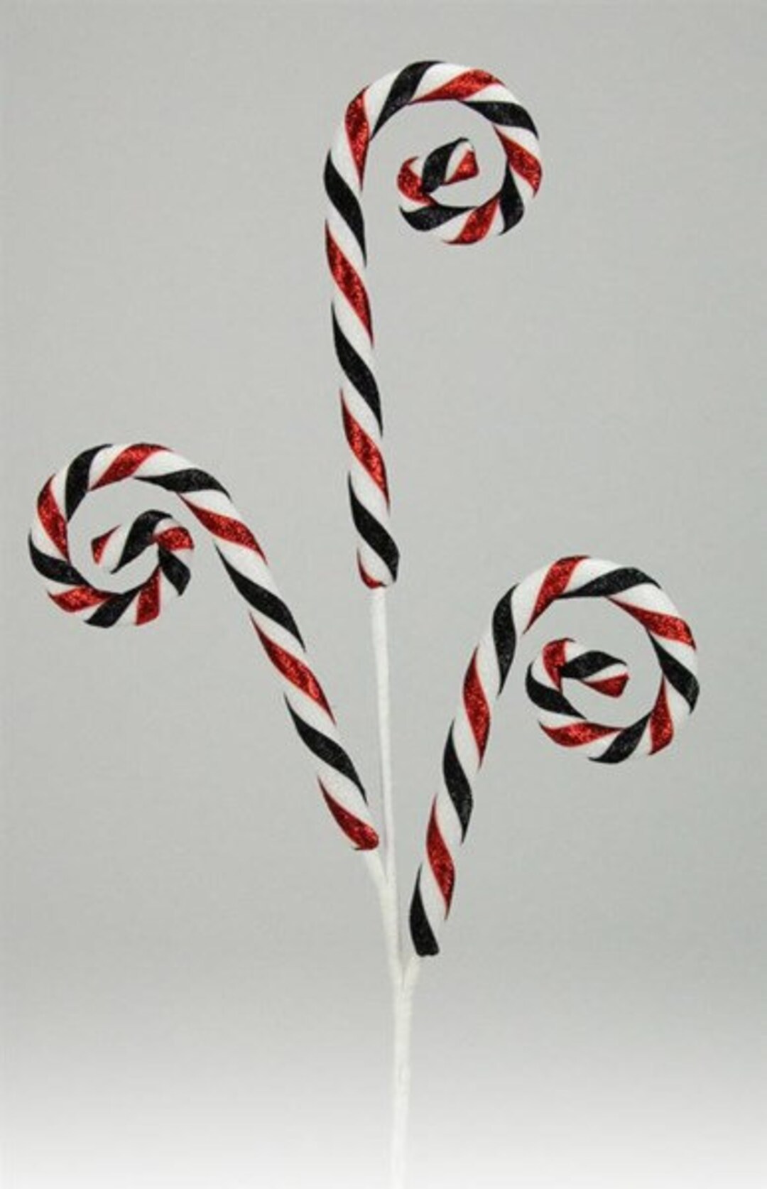 Red Black and White Foil Glitter Candy Cane Spray, Spray for Wreaths, Centerpieces, Swags, Christmas Trees, or Valentine Pick XP3690F7 - Etsy Red Black and White Foil Glitter Candy Cane Spray, Spray for Wreaths, Centerpieces, Swags, Christmas Trees, or Valentine Pick XP3690F7 - Etsy