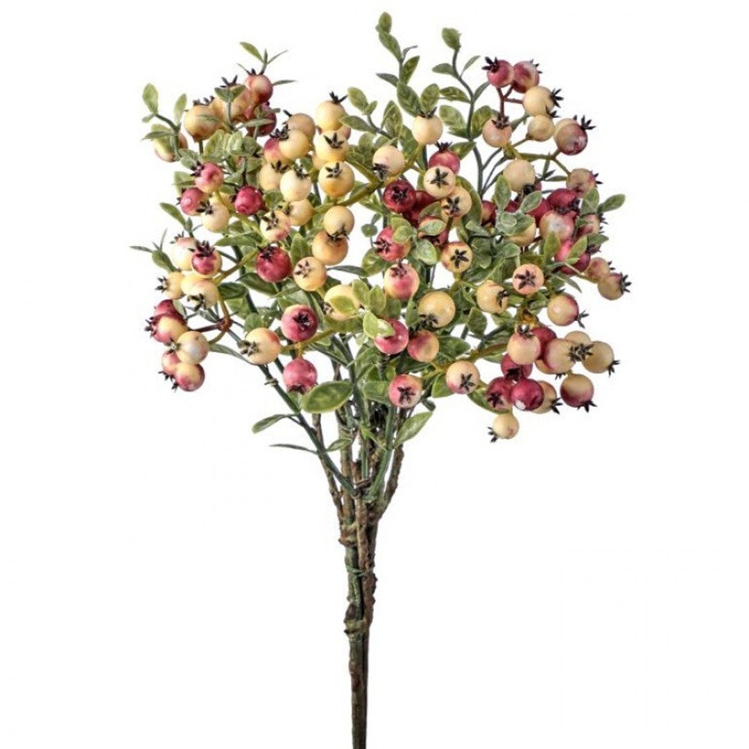 Rose and Green Spring Berry Bundle 15, Wreath Embellishment Supply