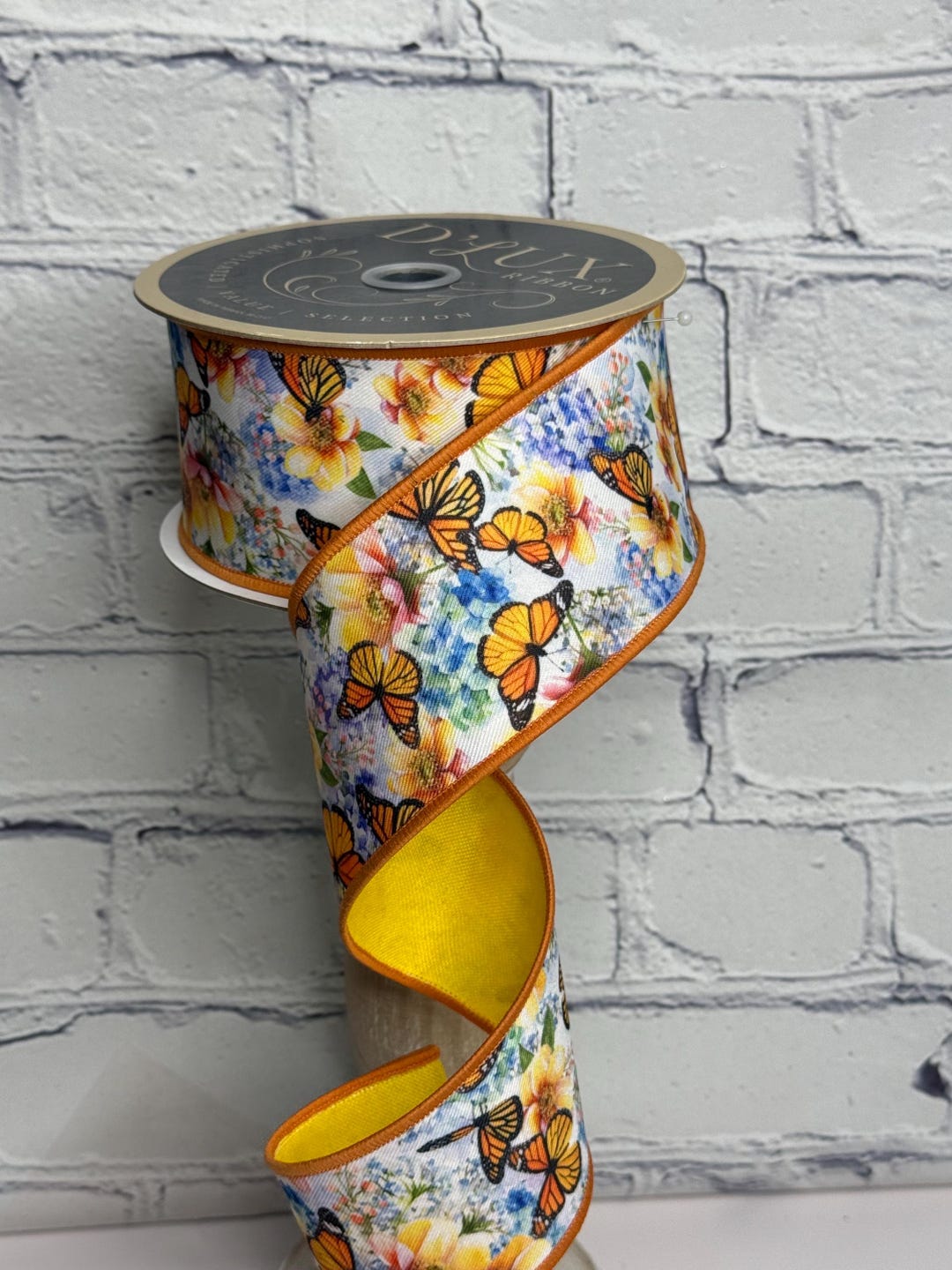 Monarch Butterfly Ribbon, 2.5