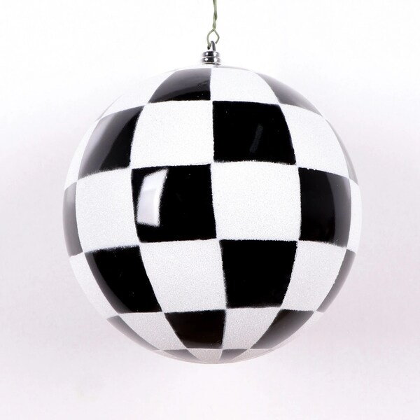 Black White Ornament Etsy