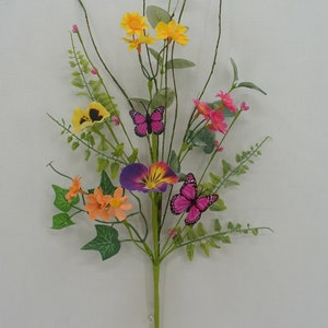 12 Heart Clear Plastic Card Holder, Floral Picks, Flower