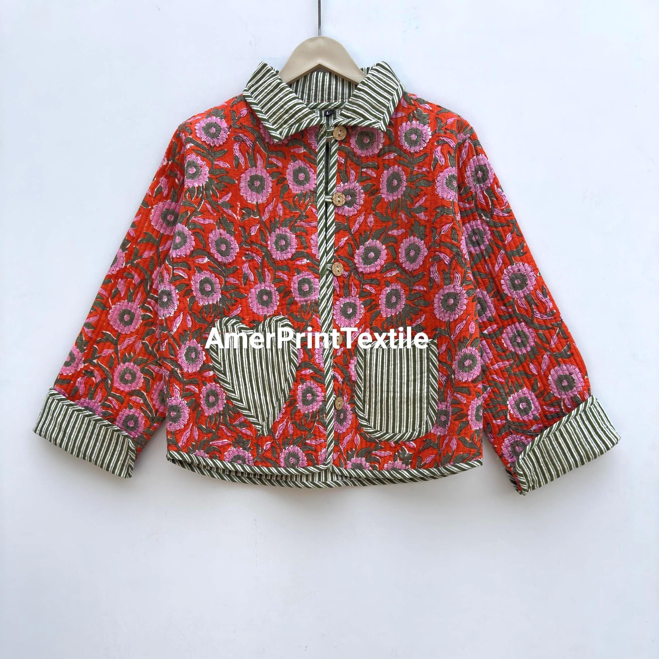Indian Print Jacket - Etsy