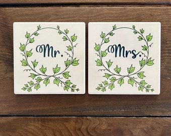 Couples Coaster Set - Customizable!