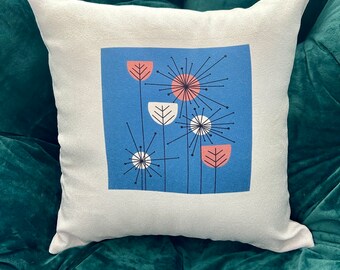 Mid Century Modern Pillow Cover- 16x16 inch
