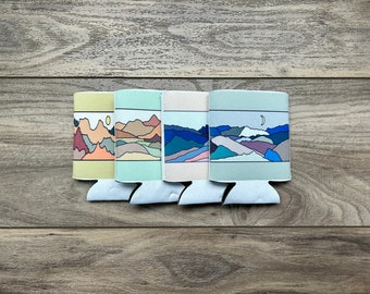 Set of Four Can Coolers