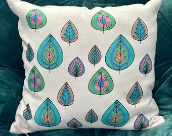 Mid Century Modern Pillow Cover- 18x18 inch
