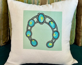 Country Pillow Cover - 16x16 inch