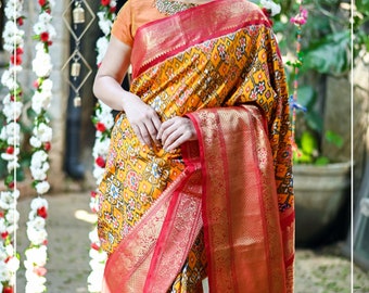 Women Ethinic Party Wear Sequin Border Dola Silk Saree With Heavy Sequin  Blouse