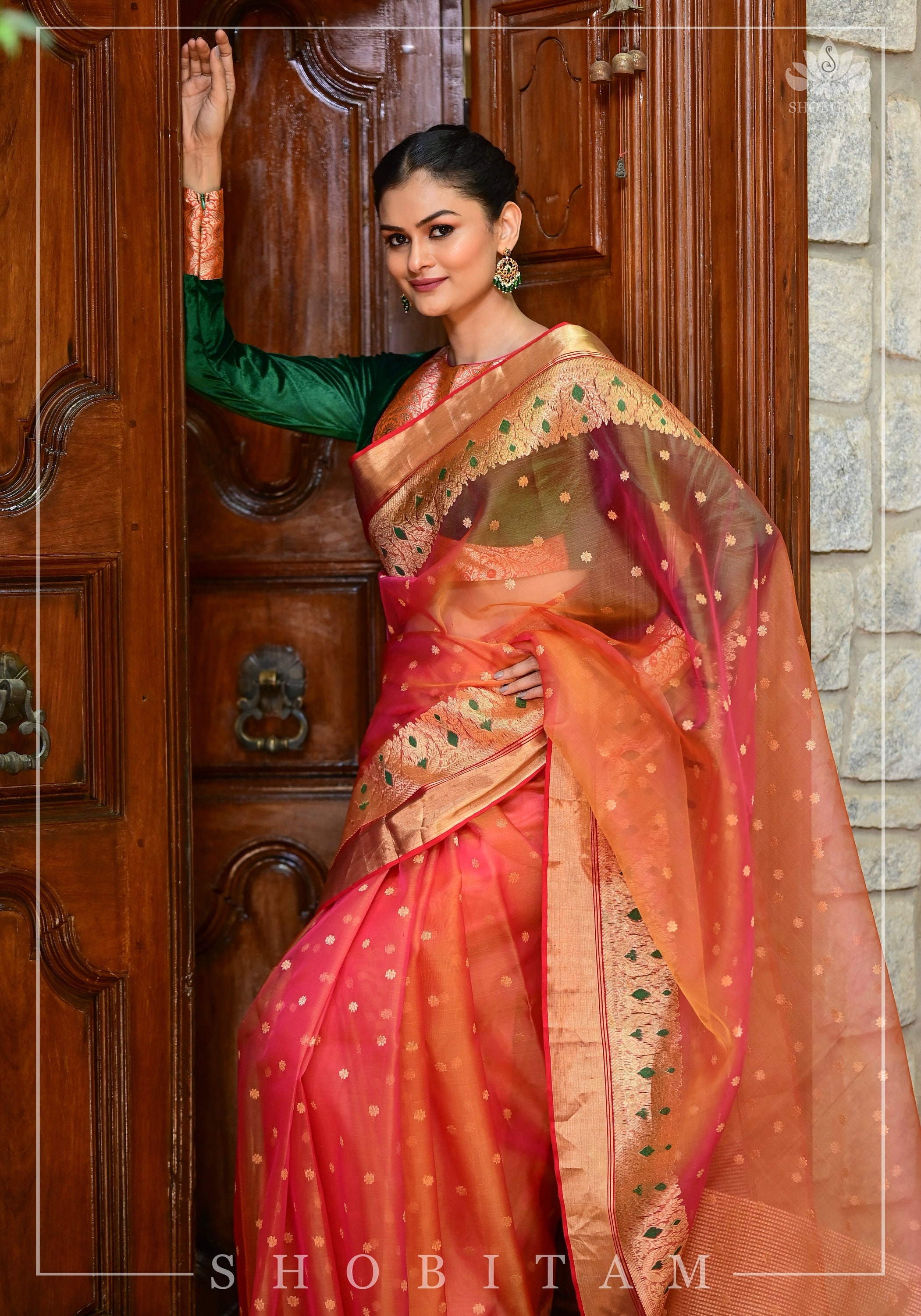 Rani pink wedding silk saree deals