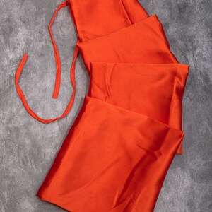 Premium Quality Orange Petticoat for saree, in standard size
