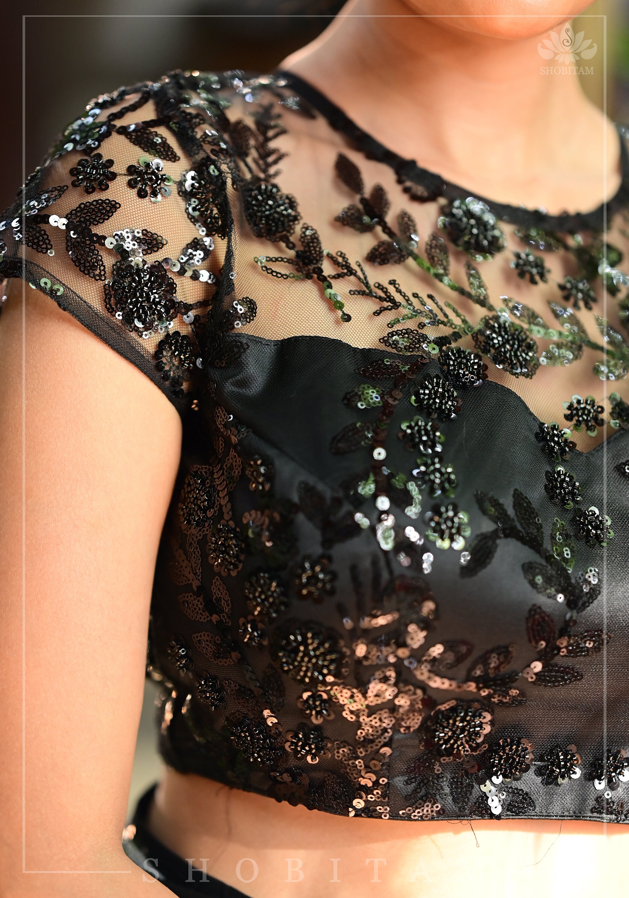 Sheer Embroidery Blouse / todayful 【公式通販】