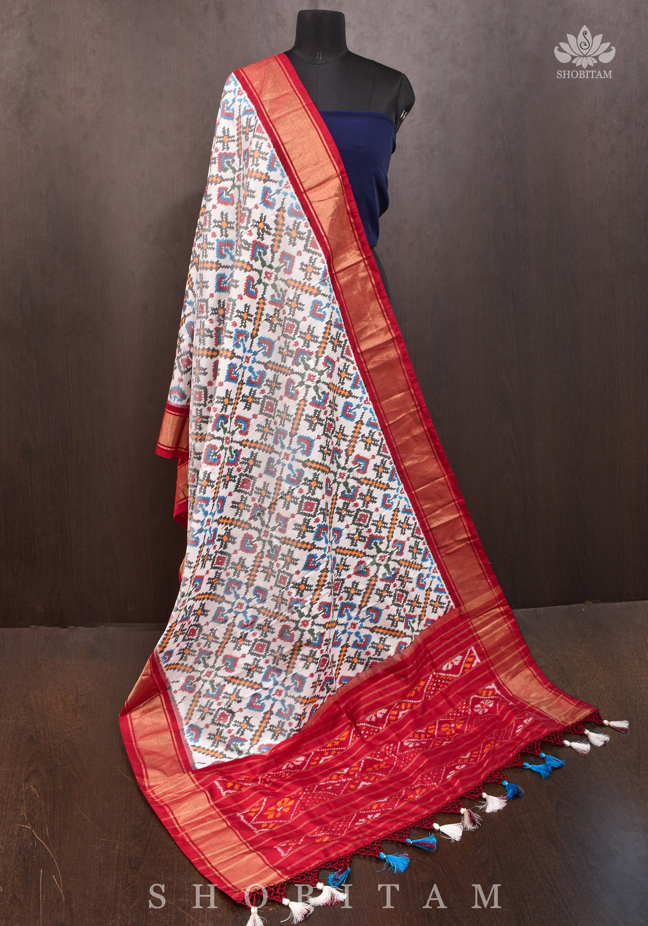 Ikkat dupattas online shopping hot sale