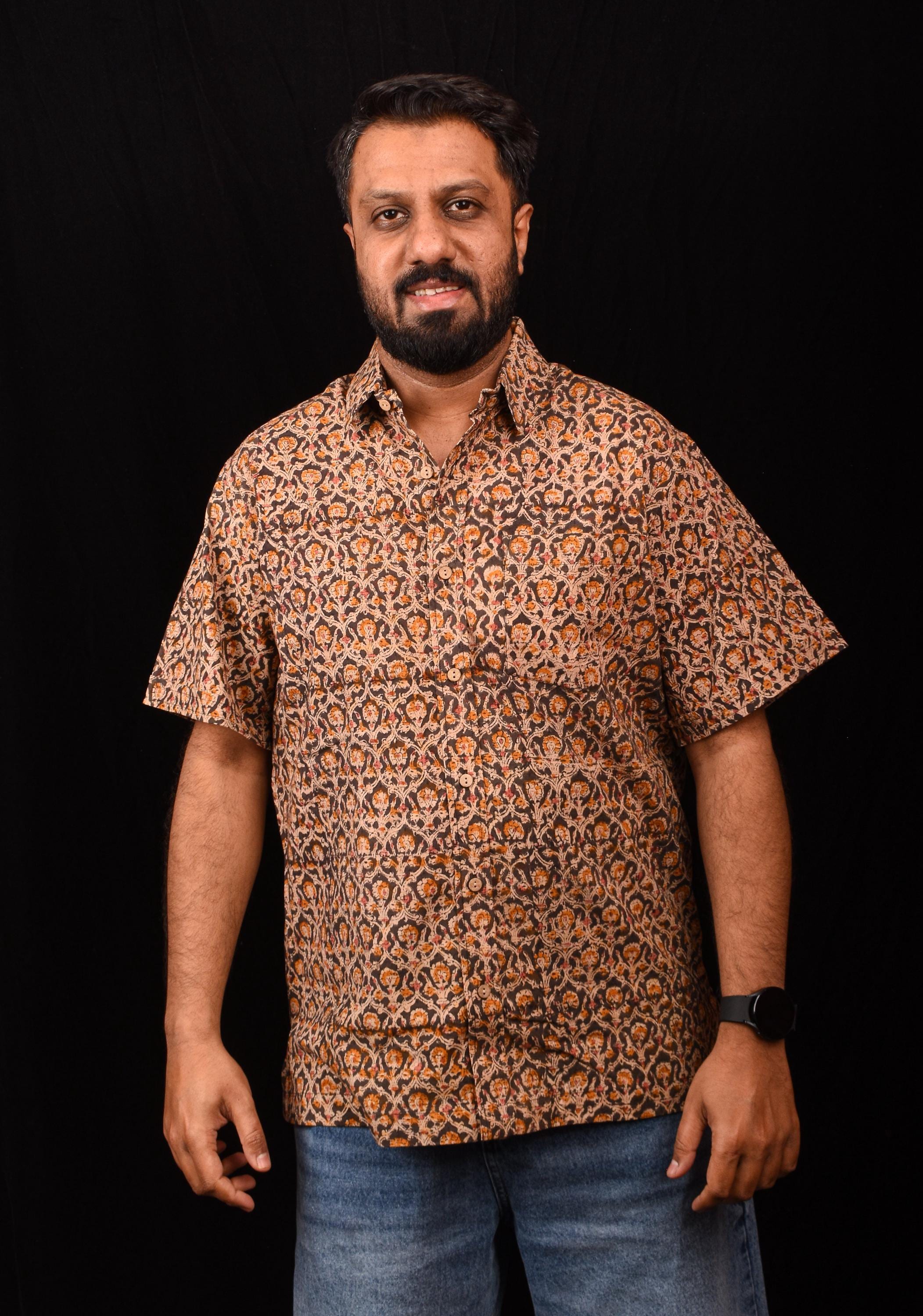 Kalamkari Shirt - Etsy