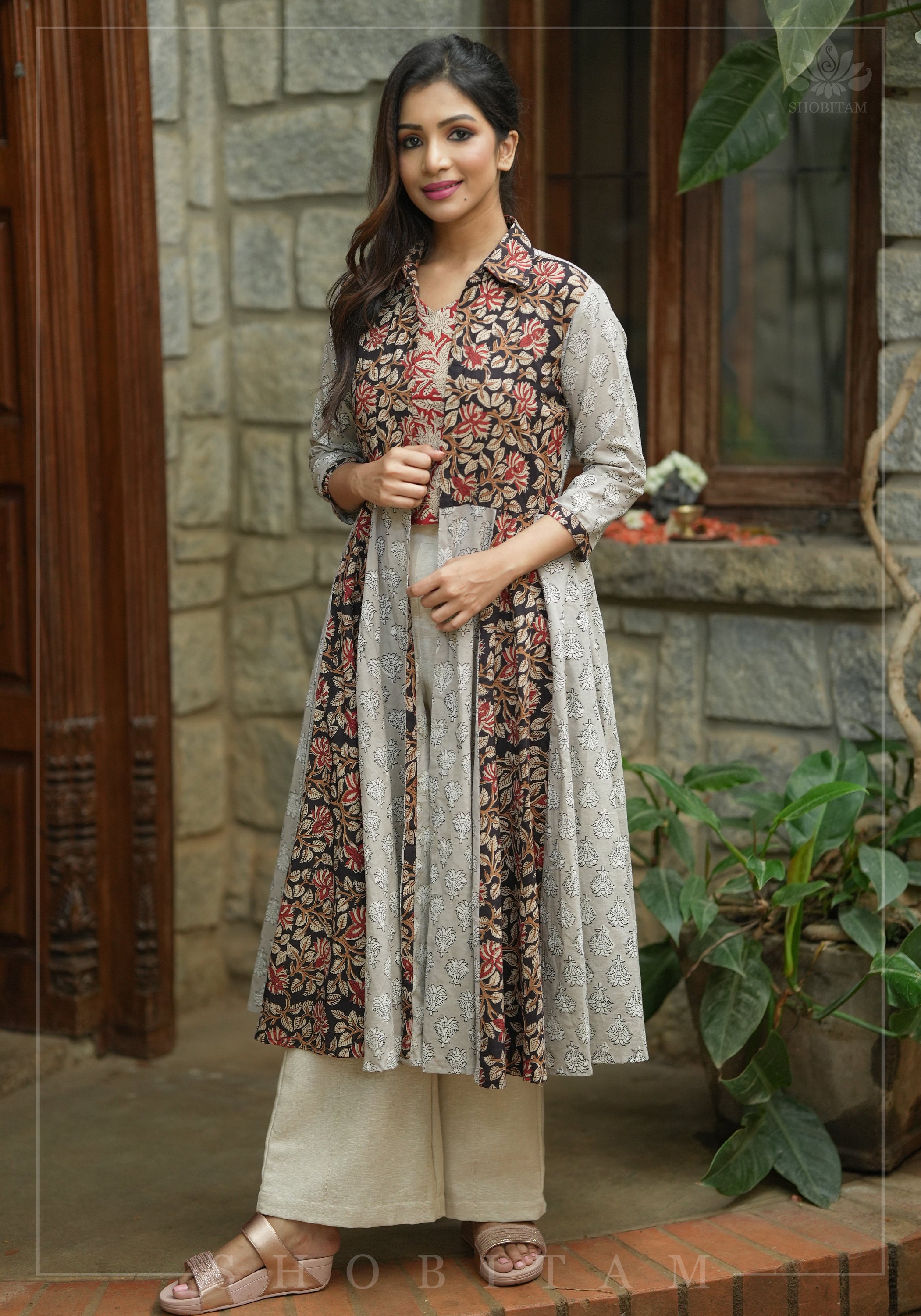 Kameez jacket deals design