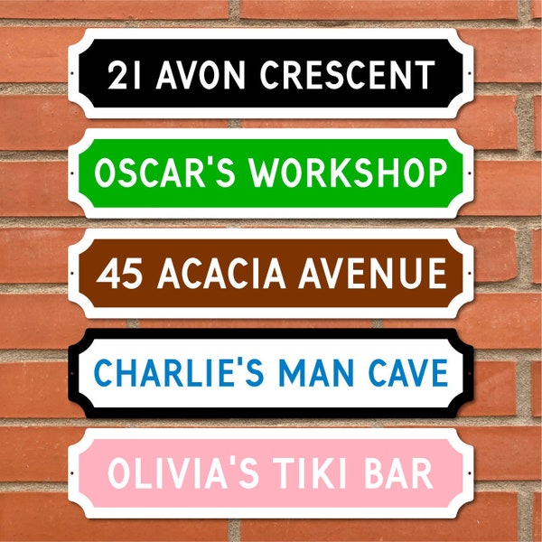 Custom Rialson Metal Sign Pink