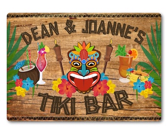 4 Grommets Set of 2 28inx70in Vinyl Banner Sign Tiki Bar #2 Lifestyle Tiki bar Outdoor Marketing Advertising Aqua-Blue Multiple Sizes Available 4 Grommets Set of 2 28inx70in Vinyl Banner Sign Tiki Bar #2 Lifestyle Tiki bar Outdoor Marketing Advertising Aqua-Blue Multiple Sizes Available
