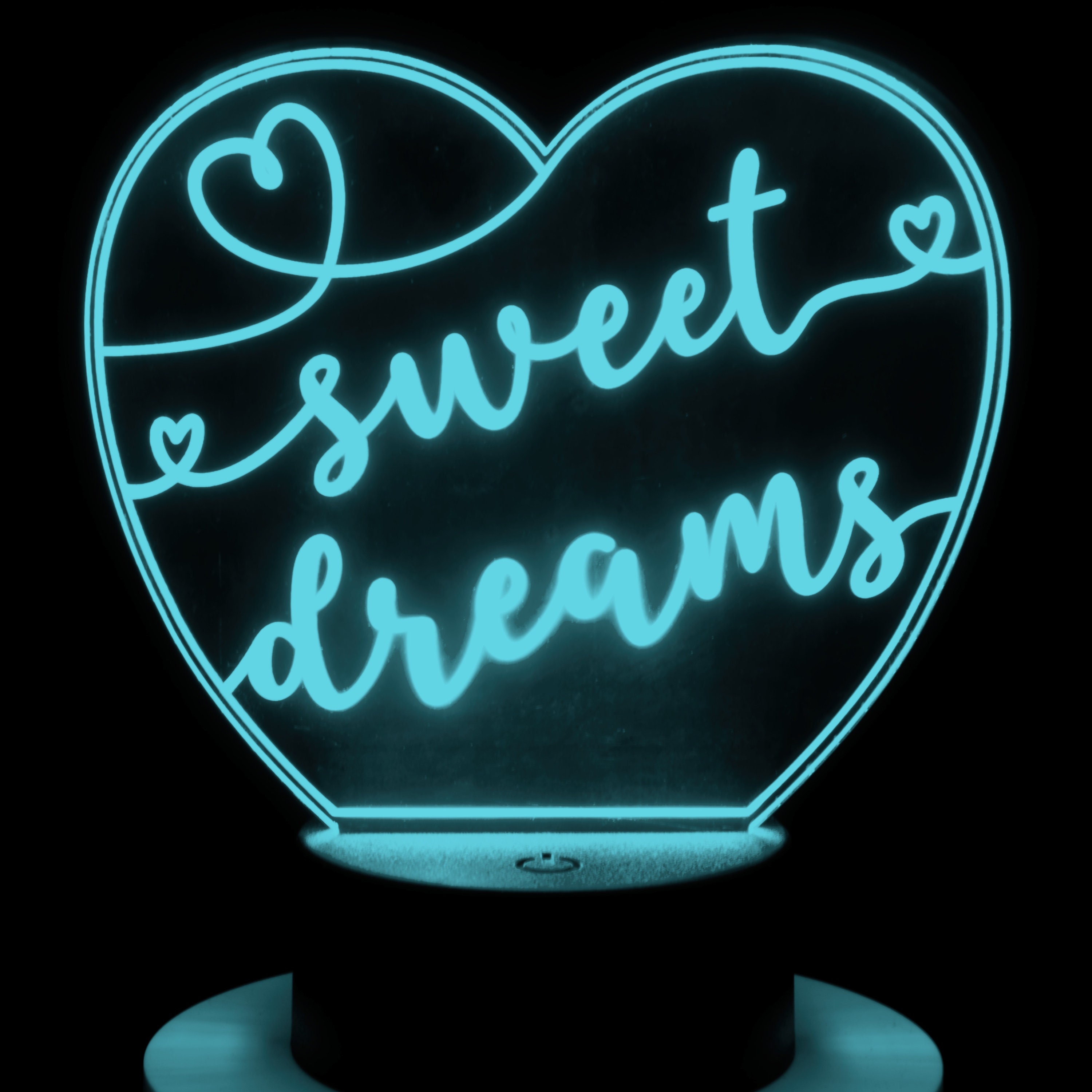 Luce al neon a LED, Insegne al neon del cuore Luce notturna per decorazione da parete alimentata a batteria o USB per la festa in casa (yeah rosa